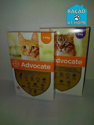 ADVOCATE¹ Antiparasitaire chat 1-8 kg 3 pipettes,puces,poux,parasites internes