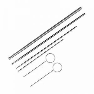 shopping ציוד כלבים 6x Snake Probe Kit Stainless Steel Round Head Reptiles Snake Sexing Probe Supply