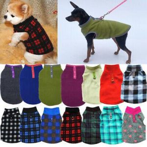 Chihuahua Small Dog Pet Winter Warm Jacket Coat Cat Fleece Clothes Cute Sweater