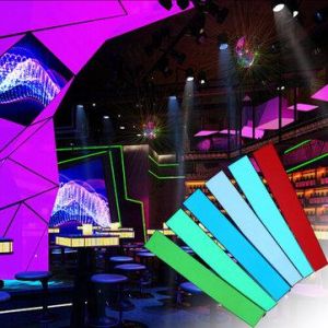 shopping  ציוד ואבזרי הרכב  12x2 Inch 12V Flexible Electroluminescent Tape EL Panel Backlight Decorations Light with Inverter