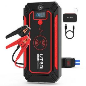 UTRAI Jstar4 2500A 24000mAh Portable Car Jump Starter Powerbank Emergency Battery Booster with LED Flashlight USB Port