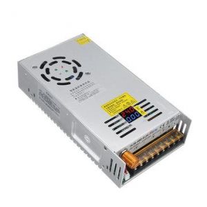 HJS Switching Power Supply SMPS Transformer AC 110/220V to DC 0-12/24/36/48V 480W with Dual LCD Digital Display