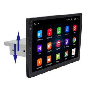 shopping  ציוד ואבזרי הרכב  9Inch/10Inch 1Din Android 8.0 Car Stereo Radio Adjustable Touchscreen 8 Core 2GB+32GB GPS Navigation Wifi AM FM