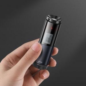 Baseus Digital Alcohol Tester Electronic Breathalyzer with LCD Display Portable Rechargeable Drunk Driving Analyzer