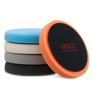 MATCC 5PCS 6 Inch Polishing Pads Buffing Sponge Wheel Buffer Grid Pad Remove Scratches for Car Boat