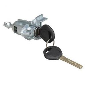 Left Driver Door Lock Cylinder Barrel Assembly with 2 Keys For BMW X5 E53 2000-2006 