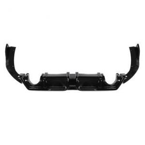 3Pcs Glossy Black Car Rear Bumper Diffuser For Honda Civic 2016-2019