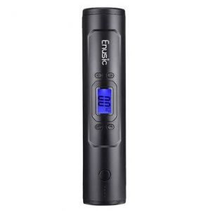 Enusic&trade; 7800mAh Cordless 25L/min 150PSI Portable Air Compressor Pump LED Power Bank Digital Tyre Inflator For Motorcycle