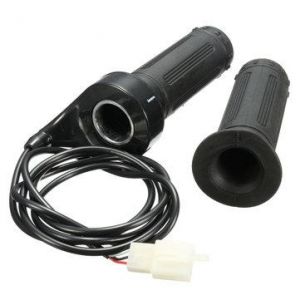 24V 36V 48V 3 Wire Twist Throttle Hand Grip For Electirc Scooter Bike 7/8" Handlebar
