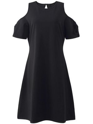 Fashion Women Off shoulder Bowtie Sleeve Mini Party Dress