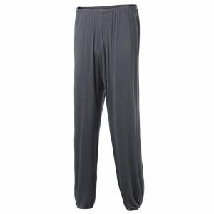 Loose Elastic Waist Yoga Morning Practice Sports Pants Light Weight Men Women Casual Bloomers