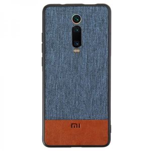 Bakeey Luxury Canvas Fabric Splice Soft Silicone Edge Shockproof Protective Case for Xiaomi Mi 9T / Xiaomi Mi 9T PRO / Xiaomi Redm