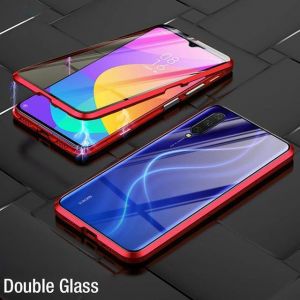 Bakeey 360&ordm; Front+Back Double-sided Full Body 9H Tempered Glass Metal Magnetic Adsorption Flip Protective Case For Xiaomi