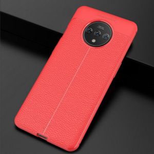 For OnePlus 7T Case Bakeey Luxury Litchi Pattern Shockproof PU Leather Protective Case
