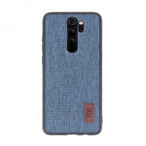 Bakeey Luxury Fabric Splice Soft Silicone Edge Shockproof Protective Case For Xiaomi Redmi Note 8 Pro