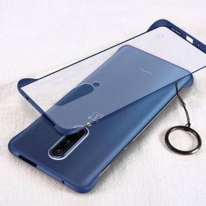 Bakeey Transparent Ultra Thin Anti Fall Matte Hard PC&amp;Soft Edge With Finger Ring Protective Case For OnePlus 7 PRO