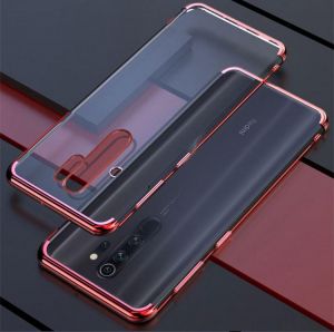Bakeey Plating Shockproof Transparent Soft TPU Protective Case for Xiaomi Redmi Note 8 pro