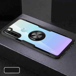 For Xiaomi Redmi Note 8 Case Bakeey 360&deg; Adjustable Ring Holder Anti-slip Shockproof Transparent TPU Protective Case