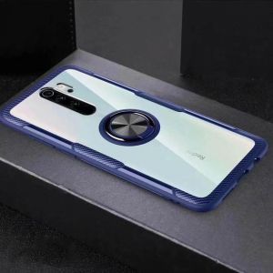 For Xiaomi Redmi Note 8 Pro Case Bakeey 360&deg; Adjustable Ring Holder Anti-slip Shockproof Transparent TPU Protective Case