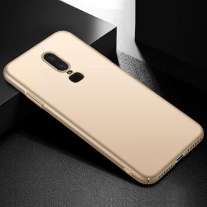 Bakeey Ultra-thin 3 in 1 Plating Frame Splicing PC Hard Protective Case For OnePlus 6