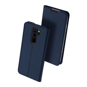 DUX DUCIS Flip Magnetic with Wallet Card Slot PU Leather Protective Case for Xiaomi Redmi Note 8 Pro