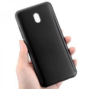 For Xiaomi Redmi 8A Case Bakeey 360 Full Cover Frosted Ultra-thin 3 in 1 Plating PC Hard Protective Case