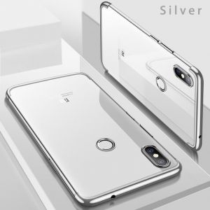 Bakeey&trade; Color Plating Transparent Soft TPU Back Cover Protective Case for Xiaomi Mi MIX 3