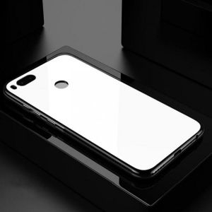 Bakeey&trade; Tempered Glass Mirror Back Cover Soft TPU Frame Protective Case for Xiaomi Mi A1 / Xiaomi 5X