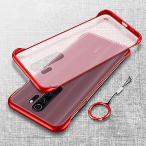 Bakeey Frameless Ultra Thin Matte with finger ring Hard PC Protective Case for Xiaomi Redmi Note 8 Pro