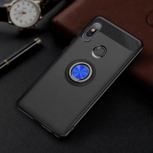 Bakeey 360&deg; Adjustable Metal Ring Kickstand Magnetic PC Protective Case for Xiaomi Redmi Note 5