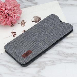 Bakeey Flip Shockproof Fabric Soft Silicone Edge Full Body Protective Case For Xiaomi Mi9 SE