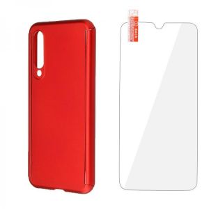 Bakeey 360&deg; Full Body PC Front+Back Cover Protective Case + Screen Protector For Xiaomi Mi 9 SE
