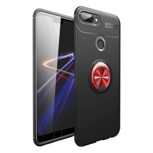 Bakeey&trade; Shockproof Thin Back Cover Protective Case with Finger Ring Holder for Xiaomi Mi8 Lite