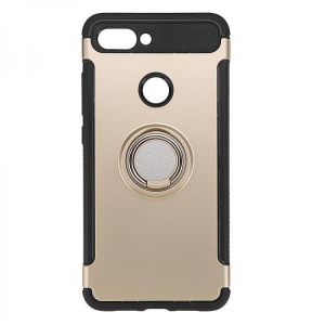 Bakeey Armor Shockproof Magnetic 360&deg; Rotation Ring Holder TPU PC Protective Case For Xiaomi Mi 8 Lite
