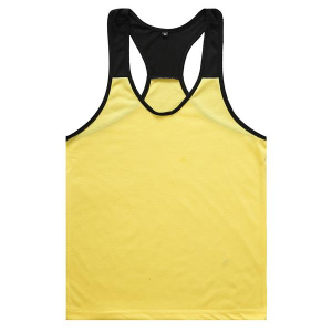 shopping חולצות וסוודרים Men&#039;s Bodybuilding Muscle Fitness Training Sports Tank Top Casual  Splice Color Vest