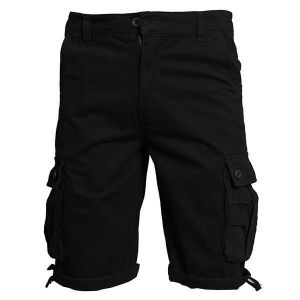 Spring Summer Mens 30-42 Casual Cotton Cargo Pants Loose Sports Outdoor Knee-length Shorts