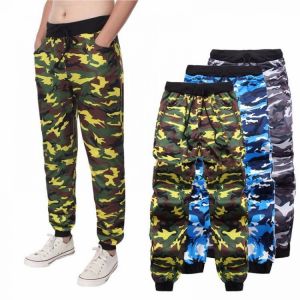Men's Camo Trousers Tracksuit Jogging Jogger Casual Sweatpants Bottoms Pants