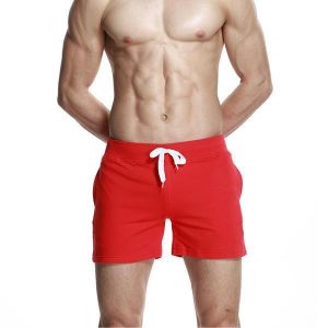 Men's Casual Quick Drying Beach Pants Cotton Sports Outdooors Loose Shorts