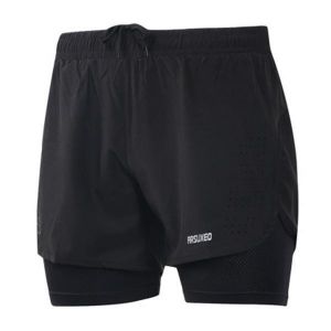 Mens Summer Drawstring Quick-drying Breathble Fitness Jogging Sport Split Shorts