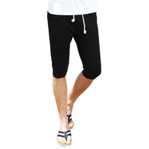 Summer Men's Casual Sports Shorts-pants Pure Color Cotton Thin Breeches