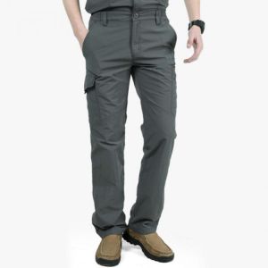 Mens Outdoor Casual Quick Dry Breathable Multi-pocket Military Cargo Pants