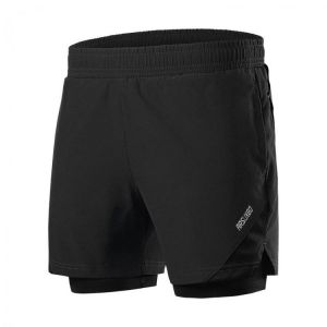 ARSUXEO Men&#039;s Running Shorts 2 in 1 with Multi-Pocket Fitness Training Exercise Jogging Workout Gym Sports Short Pants