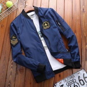 Men Casual Baseball Jacket