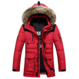 Mens Winter Thick Warm Windproof Down Jacket Outdoor Parka
