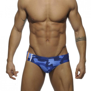 shopping בגדי ים New Men&#039;s Sexy Low Waist Swimming Camouflage Trunks Briefs Hot Sell Summer Swimwear Boxers