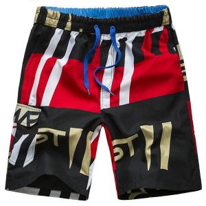 Summer Casual Loose Quick Dry Breathable Beach Board Shorts for Men