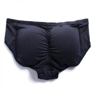 Mens Butt Lifting Underwear Shapewear Breathable Plus Size Briefs with Pads