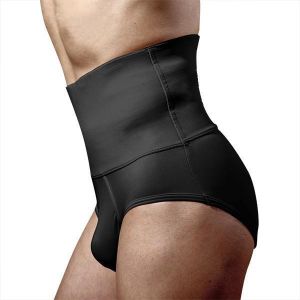 Body Sculpting Hips Lifting Fitness High Waist Underwear Shapewear Abdomen Shorts for Men