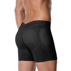 Men Plus Size Butt Lifting Underwear Thin Stronger Breathable Bodybuilding Shapewear Boxer Underwear