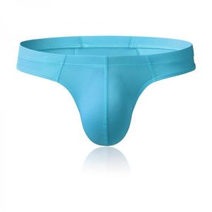 Mens Ultra Thin Ice Silk Briefs High Elasticity Casual Underwear Thongs